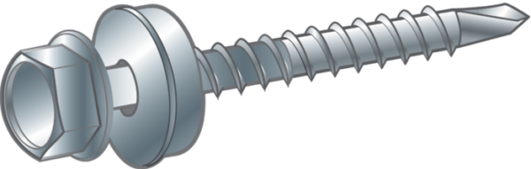 Bohrschrauben 4,8 x 35 mm für Holzunterkonstruktionen 250 Stück je Packung – Bild 4