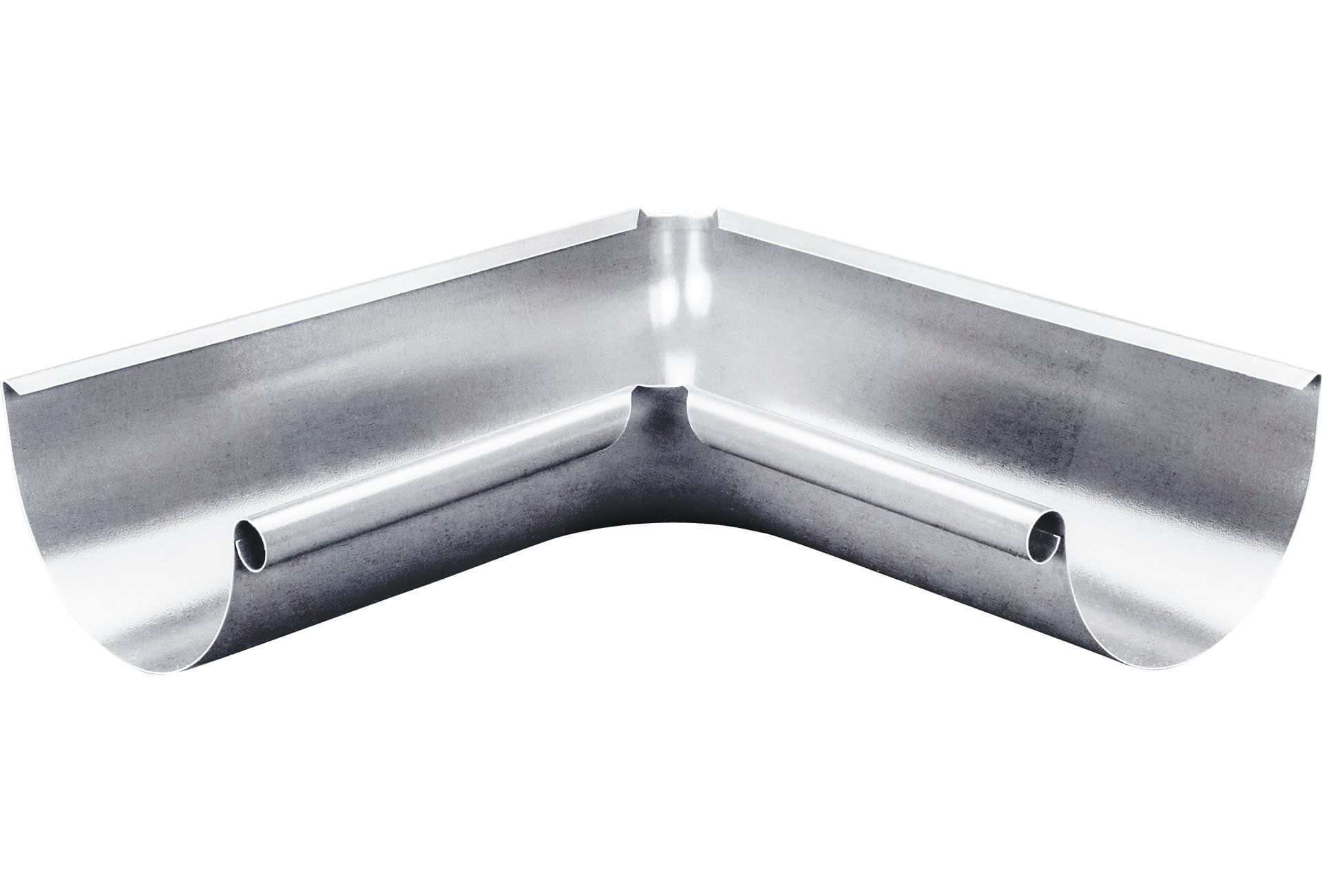 Innenecke 90º feuerverzinkt feuerverzinkte Innenecke für Dachrinnen 125 150 333er Rinne