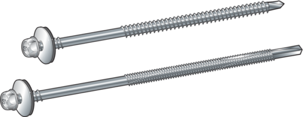 100 Sandwichplattenschrauben für Stahlunterkonstruktionen bis 6mm – Bild 6