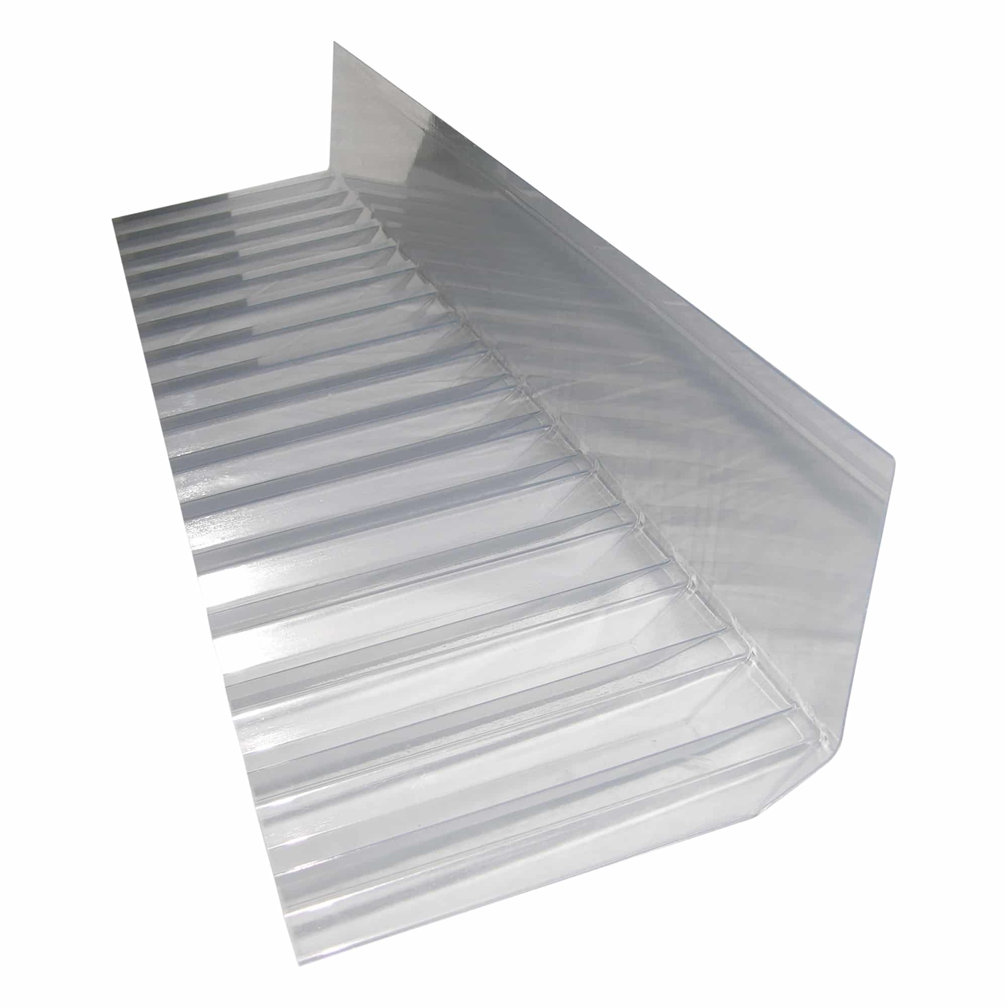 35WAPC7618_0 klar VLF-Wandanschluss Polycarbonat 1 Stück 150 x 50 x 1270