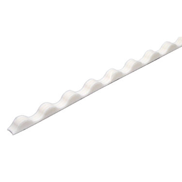 Profilfüller 76/18 in Weiß für Sinusplatten