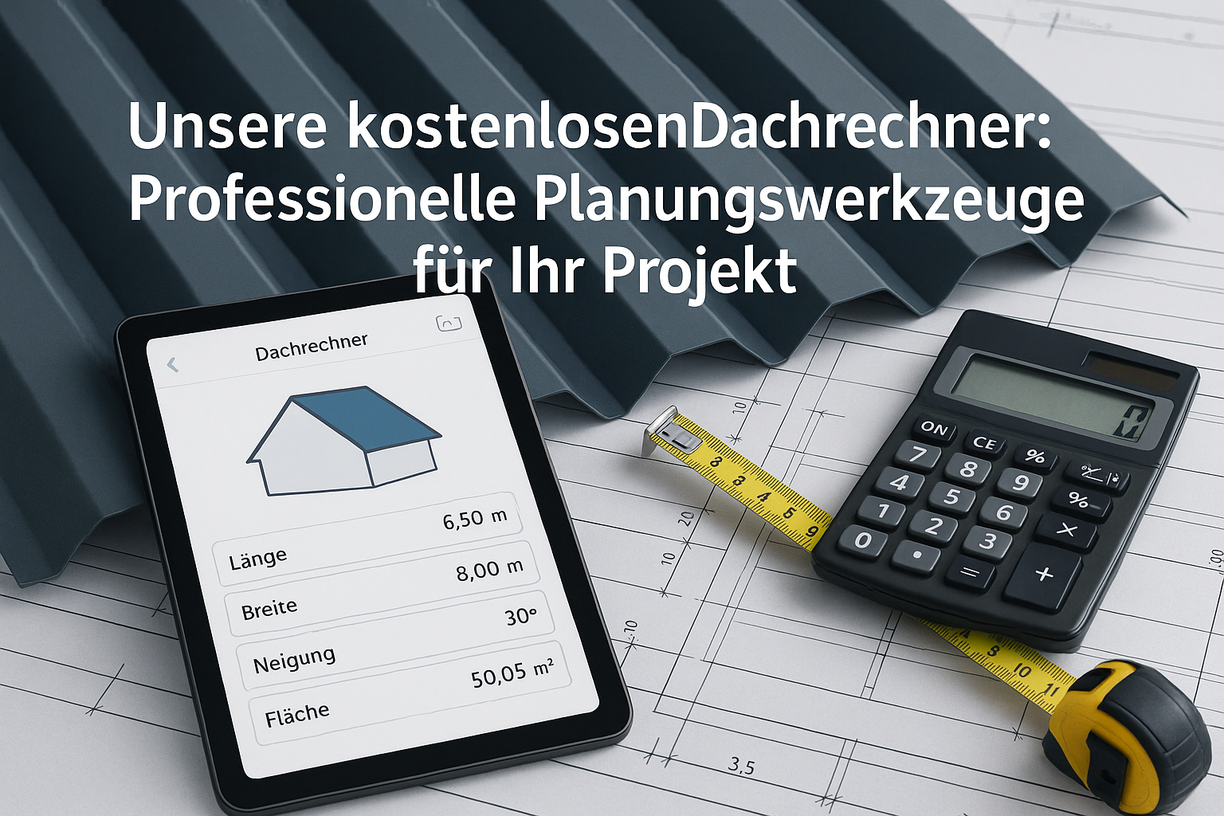 dach rechner titelbild deutsch Ihr Dachblech und Trapezblech Händler aus Bernau bei Berlin