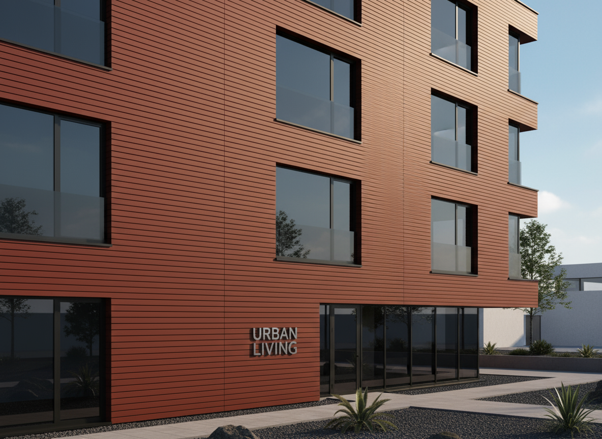 Trapezblech T 7 M Wand-Trapezblech, Trapezblech Fassade, Trapezblech 0,5mm, Trapezblech 0,75mm, Trapezblech Wand kaufen Das Trapezblech T 7 M Wandprofil ist die ideale Lösung für die Verkleidung von Fassaden, Zäunen, Garagen und Industriehallen. Mit seiner feinen Linienstruktur sorgt es für ein modernes Erscheinungsbild und eine saubere Optik – perfekt für Bauprojekte, die Funktionalität und Design vereinen sollen.