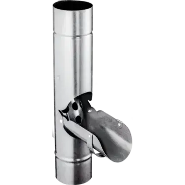 Regenwasserklappe verzinkt – robuste, korrosionsgeschützte Klappe für die Regenwassersammlung. Passend zum Niagara Metallrinnensystem, langlebig und montagefreundlich.