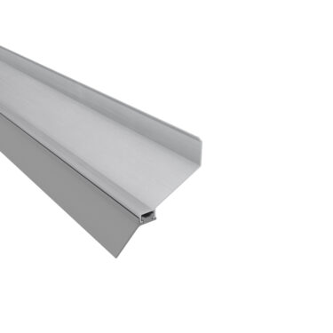 Aluminium Wandanschluss inkl. Lippendichtung 65mm