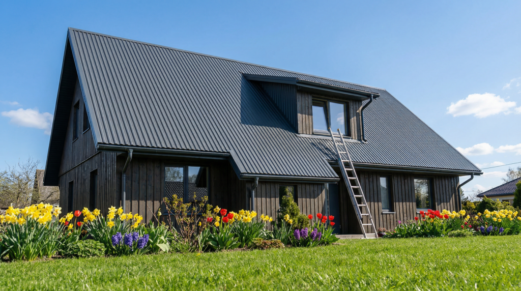 Musterhaus Trapezblech