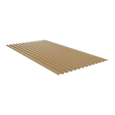 SALUX® 2ND LIFE LINE Wellplatte | 76/18 Sinus-Wabenstruktur Bronze