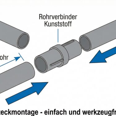 Schneefangrohr-Verbinder