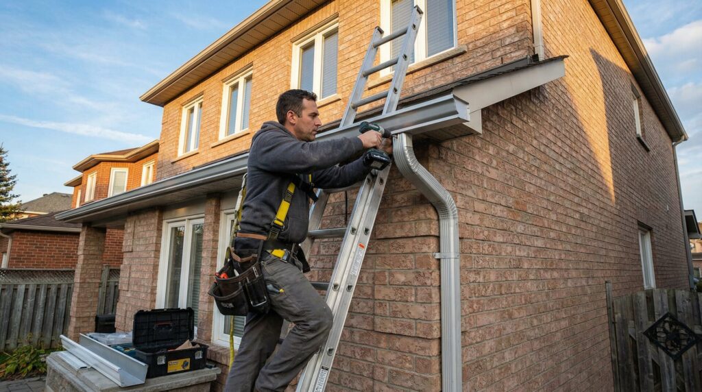 Dachrinne montieren: Anleitung, Kosten & Materialien