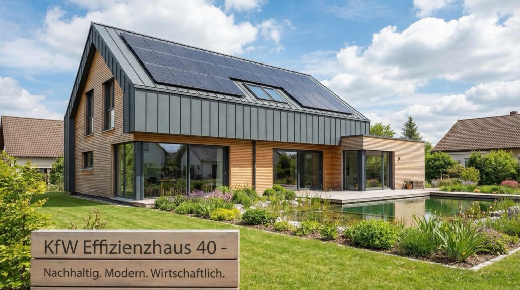 Nutzen Sie die Vorteile eines Blechdachs für die Montage von PV und Solarthermie um schneller die KFW Standards zu erreichen.